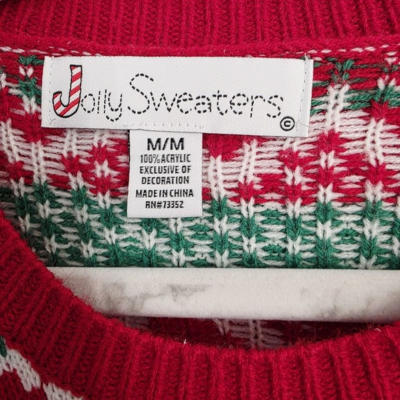 Holly Sweaters - LLAMA Ugly‎ Christmas Sweater - Women's Medium - Picture 4 of 8